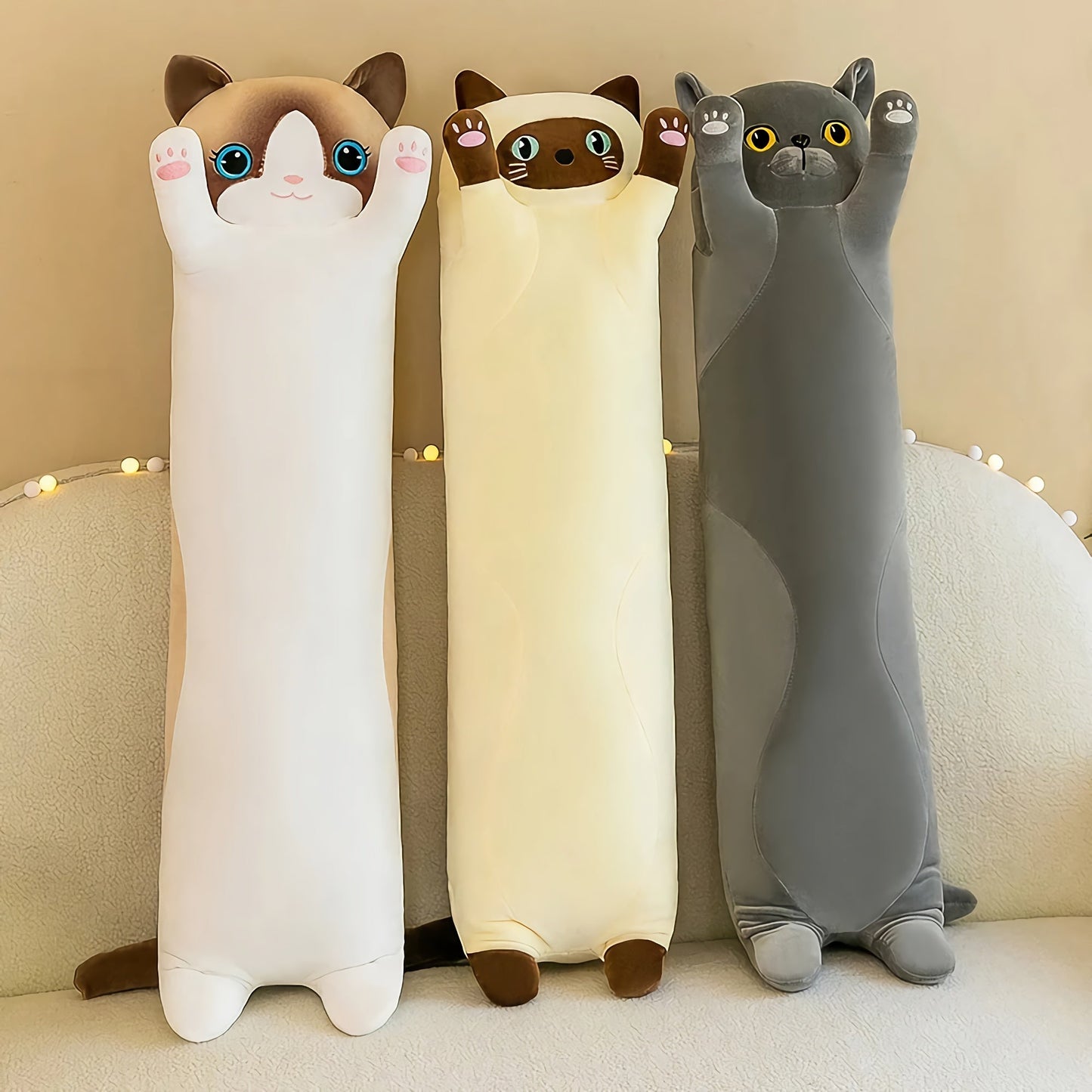 Stretchy Cat Extra-Long Plushies